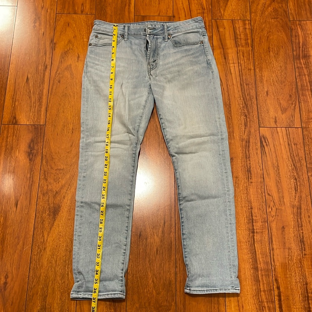 American eagle light wash jeans next level flex 30x30 slim